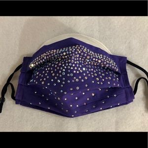 Full bling face mask